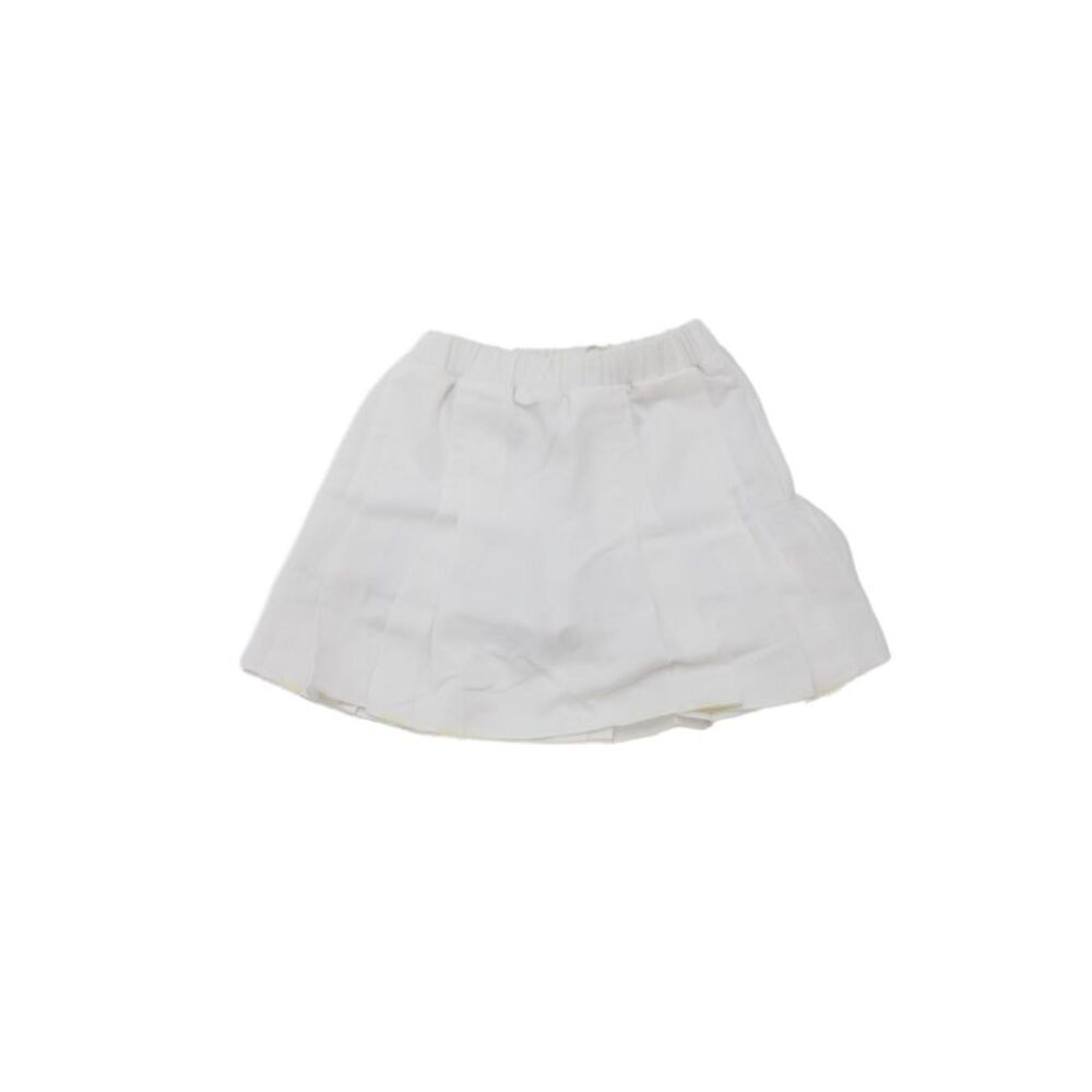 Hedge Girls Mini Tennis Skort White Polyester Pull On Size 4